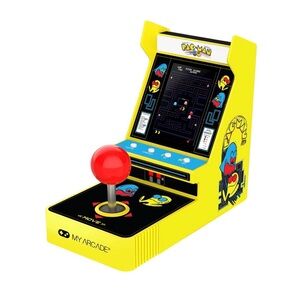 {NIB} Arcade Pac-Man Mini Arcade Machine - Yellow
